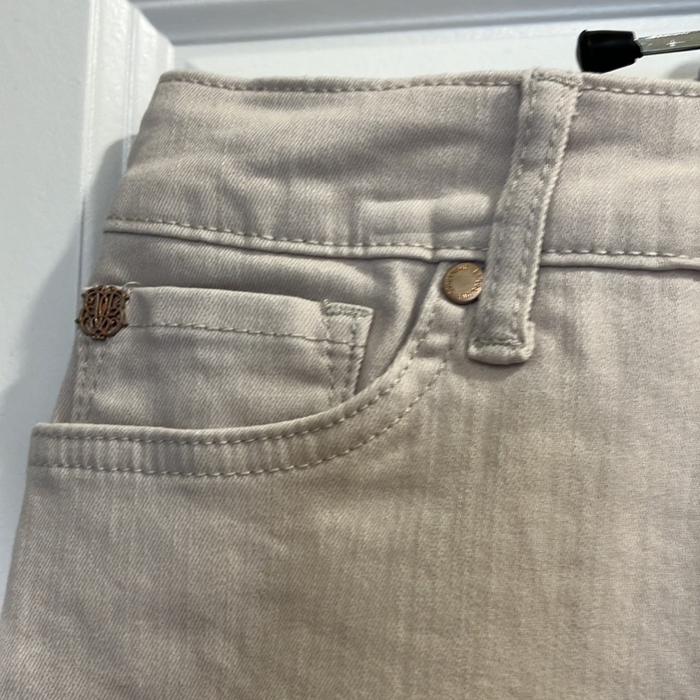 NWT BANDOLINO 16 P CREAM CAPRIS - Picture 5 of 8